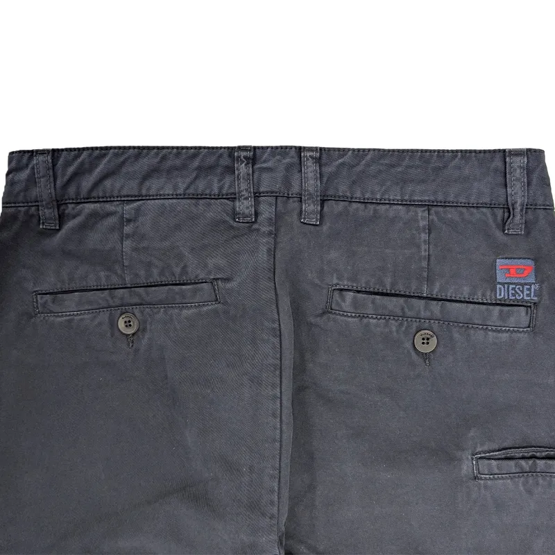 diesel p-jared a07101 mens chino trousers casual work pants navy4