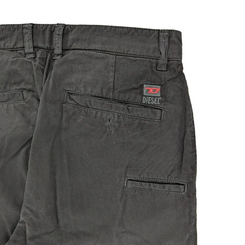diesel p-jared a07101 mens chino trousers casual work pants black4