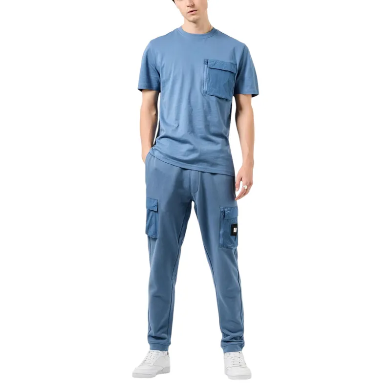 weekend offender takaji mens t shirts crew neck baltic blue4