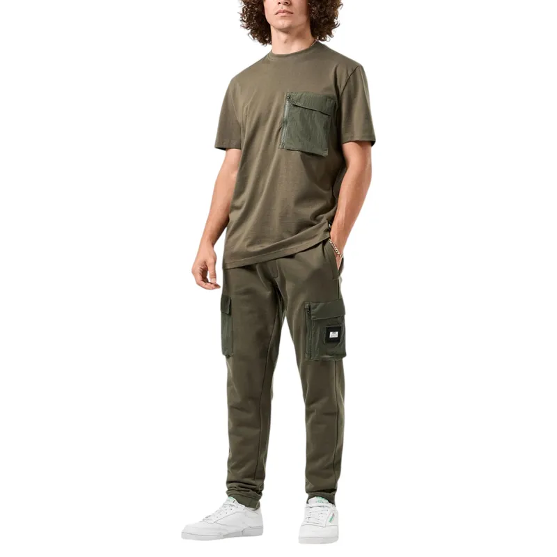 weekend offender takaji mens t shirts crew neck castle green4