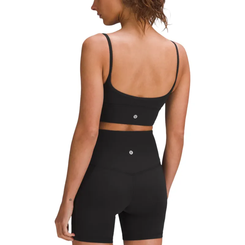 lululemon align sweetheart bra womens yoga bra narrow straps black4