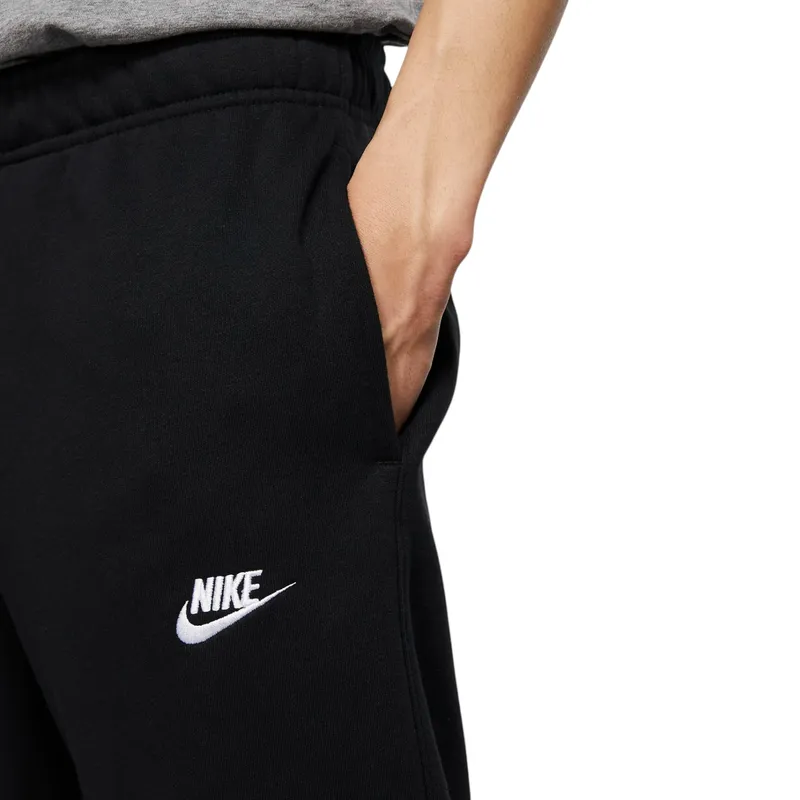 nike bv2654 mens tracksuits club fleece hoodie jogger loose fit sportswear black4