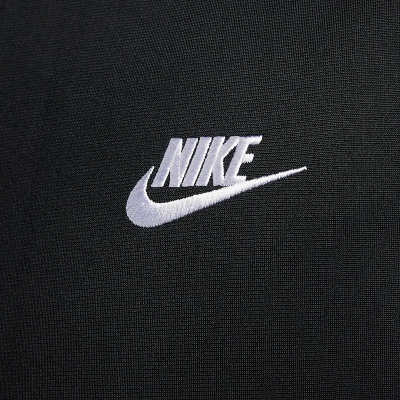 nike club mens poly-knit tracksuits relaxed fit black4