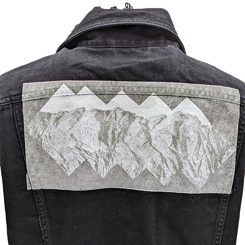 diesel mens denim vest ripped sleeveless gilet black4
