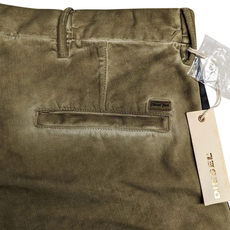 diesel chi tight 0825k mens denim jeans slim fit beige4