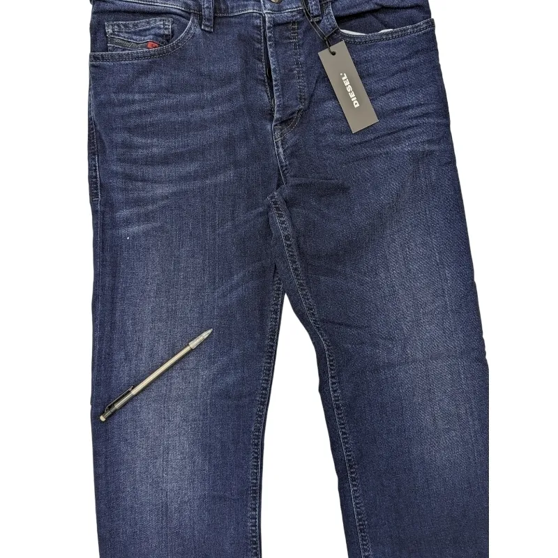 diesel jifer 0684h mens denim jeans slim fit blue casual pants w284