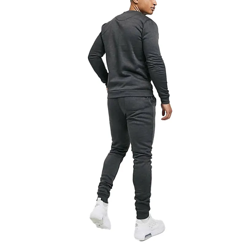 brave soul mens full tracksuit set fleece sweatshirt jogger4