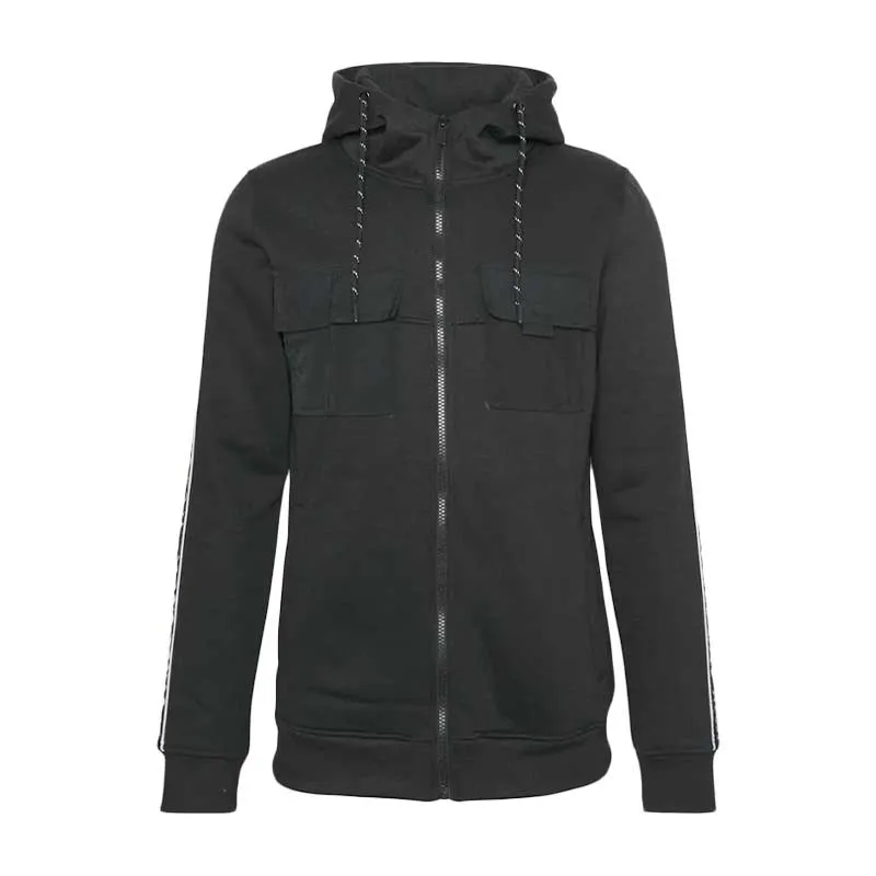 brave soul attu mens hoodie pullover fleece top jet black4