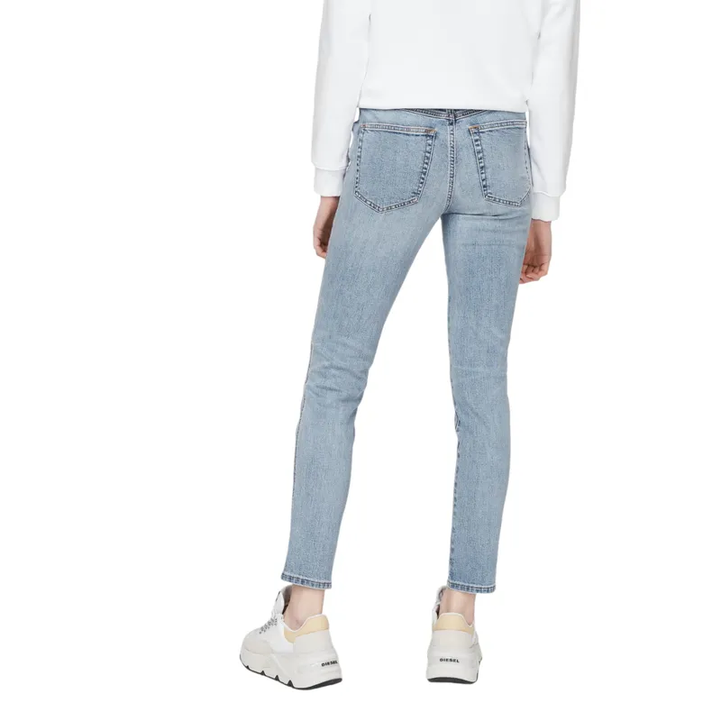 diesel 2015 babhila 069yx womens denim jeans pants blue5