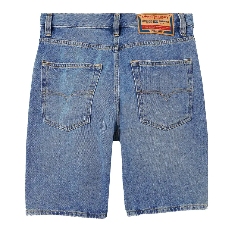 diesel regular-short mens denim shorts casual summer beachwear blue5