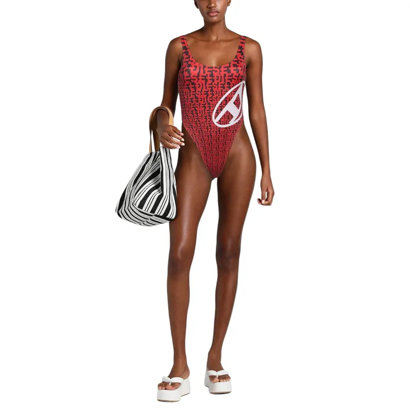 diesel pamela-0bkal womens swimsuits dipping back one piece5