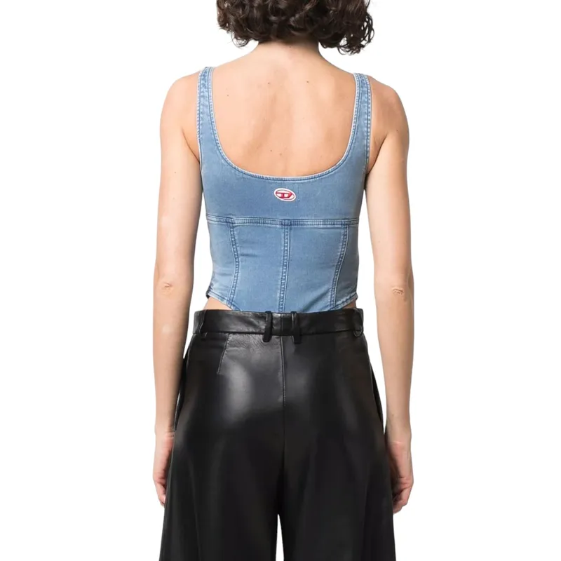 diesel d-gellert-ne womens bodysuits denim jogg jeans beach tops5