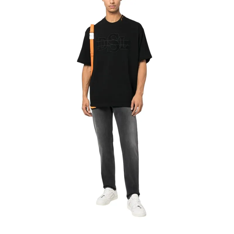 diesel t-washrot mens crew neck t shirts5