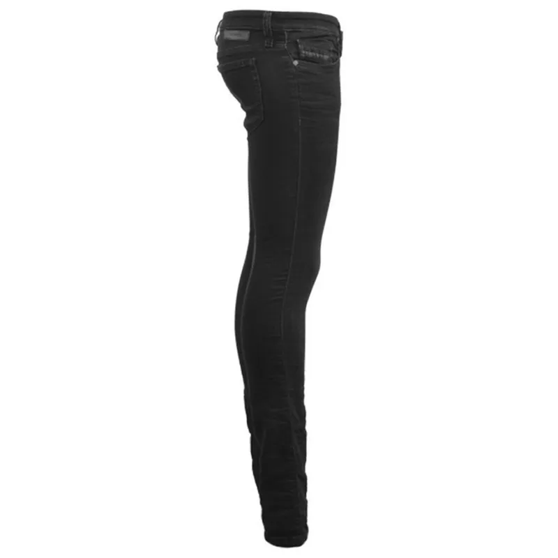 diesel skinzee ne 0684l womens denim jeans sweat black pants5