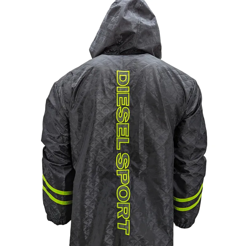 diesel awwt-lillie mens parka jacket hooded raincoat waterproof5
