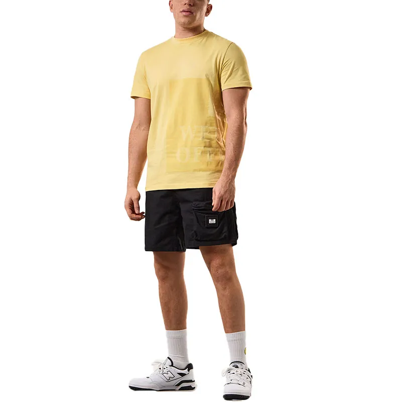 mens weekend offender t shirt ryan summer tee yellow5