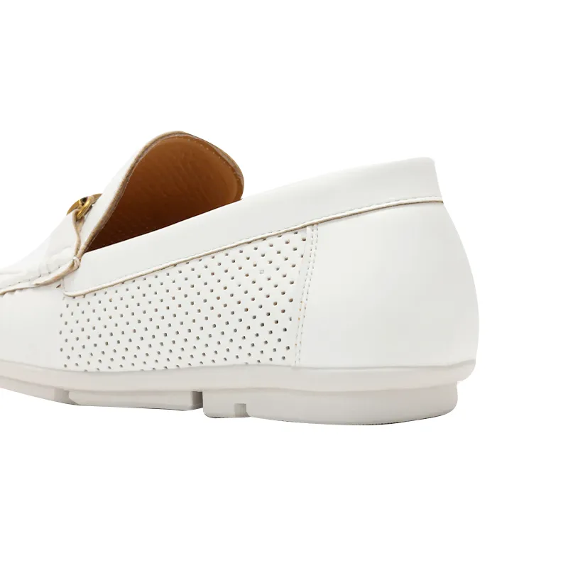 brave soul mens slip on loafers casual party shoes white5