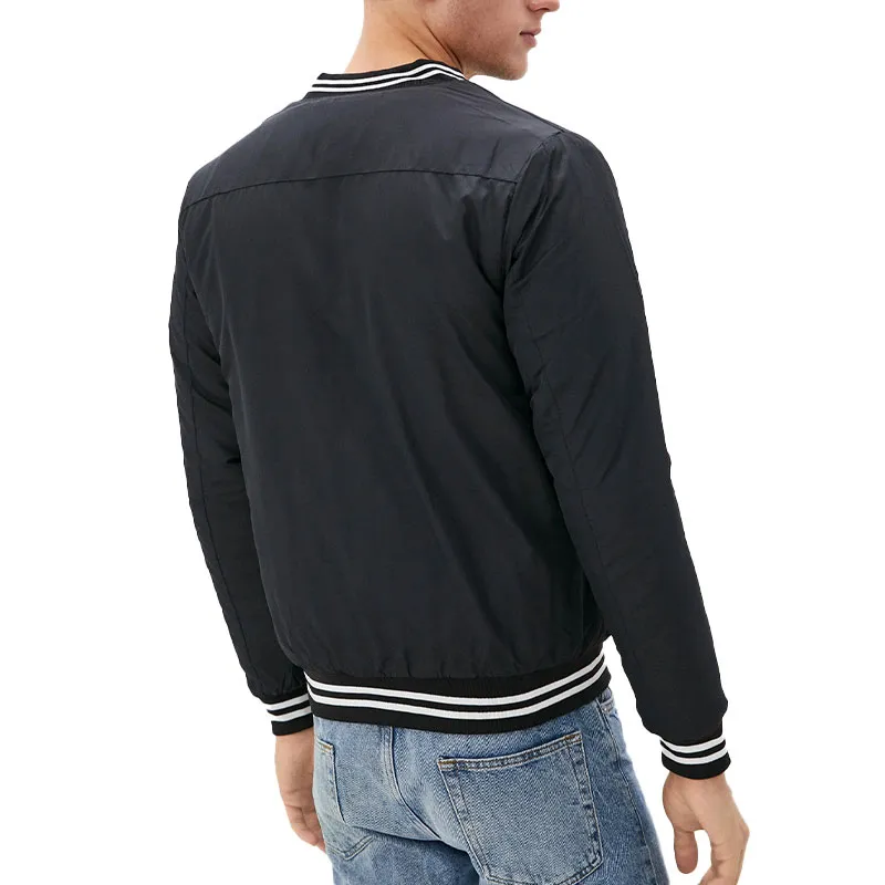 brave soul mens jacket plain regular fit warm classic top5