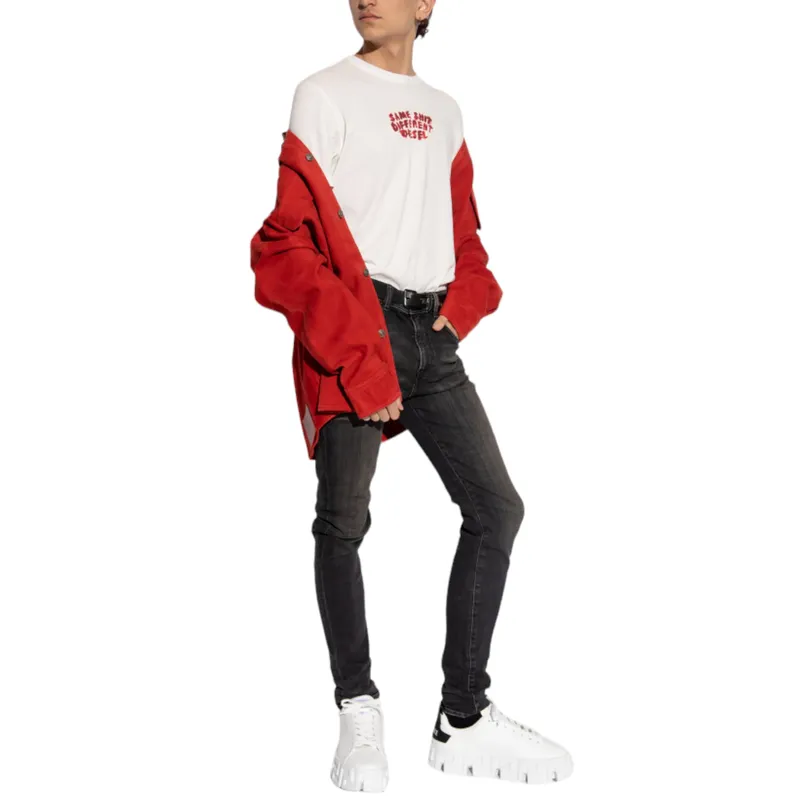 diesel1983 09d88 mens denim jeans skinny leg high waist pants6