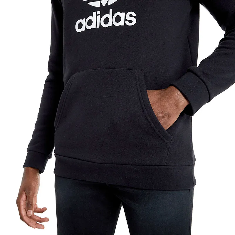 adidas trefoil mens hoodies jumpers casual logo top printed hooded6