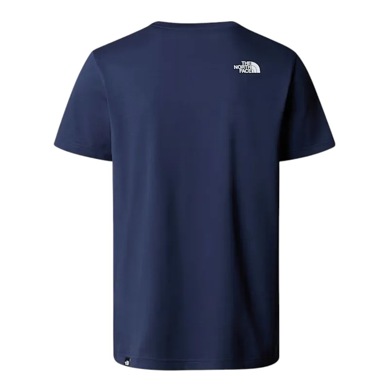 the north face t-shirt mens t shirt navy6