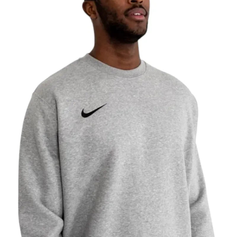 nike cw6902 swoosh park 20 mens fleece sweatshirt crew neck grey6