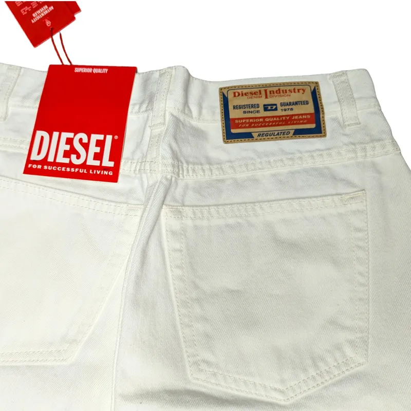 diesel de-ronny womens pencil skirt denim mid length6