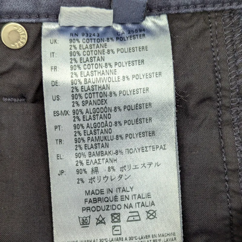 diesel fayza ne 0666a womens denim jeans stretchy sweat jogg pants6