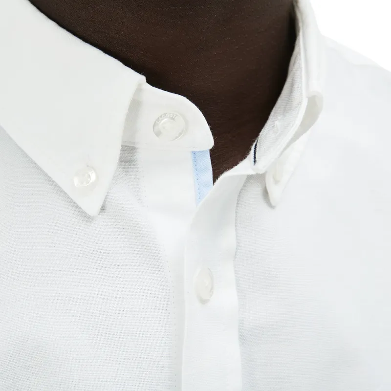 lacoste ch4976 mens oxford shirts long sleeve white6