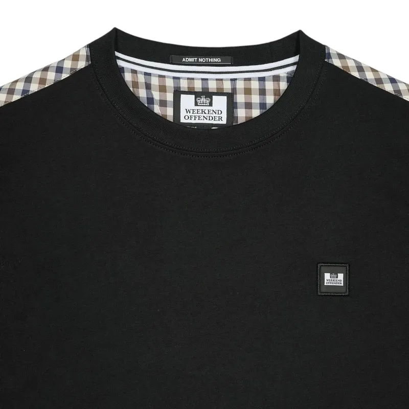 weekend offender mens t shirts diaz cotton summer tee black6