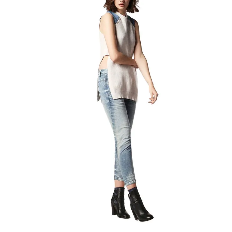 Diesel Fayza-ne 0855c Womens Denim Jogg Jeans W23 - Top