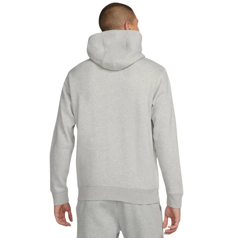 nike cw6887 mens fleece hoodie long sleeve grey6