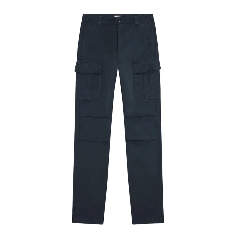 diesel p-argy 0kcaf mens cargo trousers regular fit tapered pant7