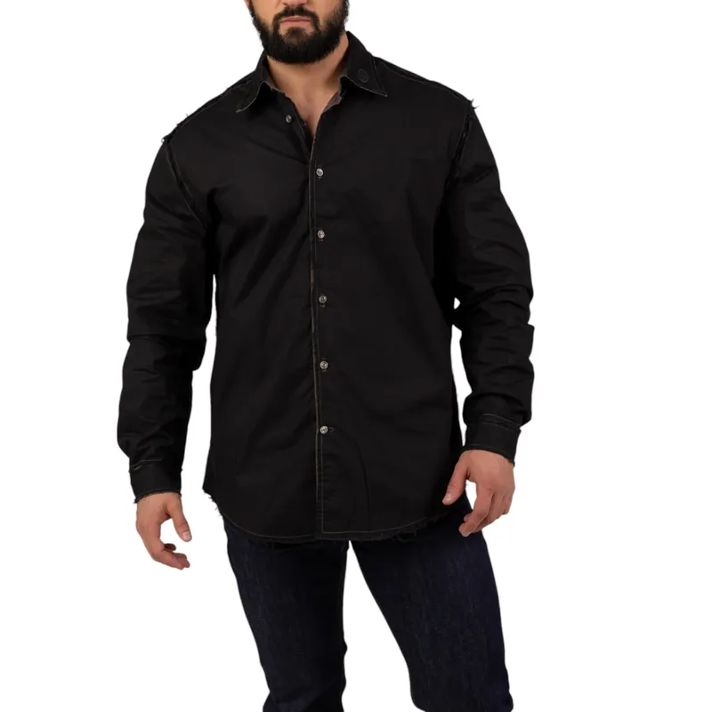 diesel s-weezer mens shirts long sleeve button up top7