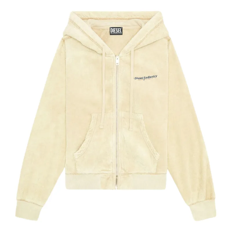 diesel s-ummerry-zip-e8 0teak mens hoodie zip up regular fit8
