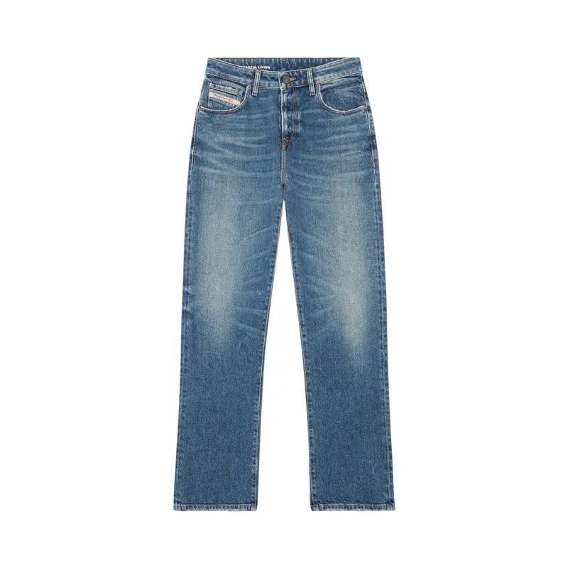 diesel 1999 007l1 womens denim jeans loose fit blue pants8