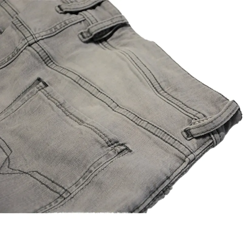 diesel sleenker 084rz mens denim distressed stretch jeans slim fit grey8