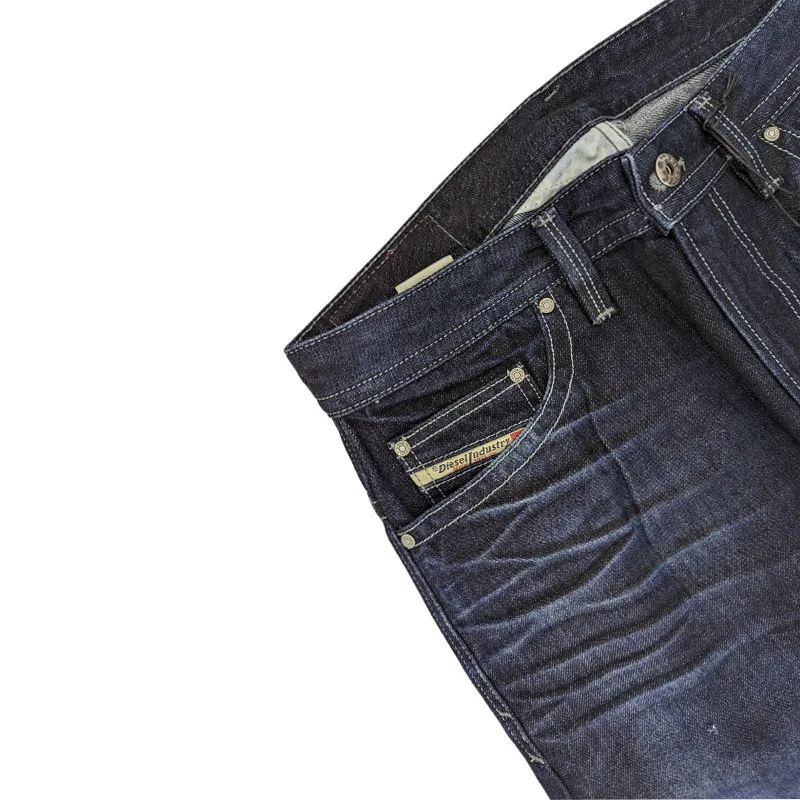 diesel rn93243 mens denim jeans regular fit casual cotton trousers8