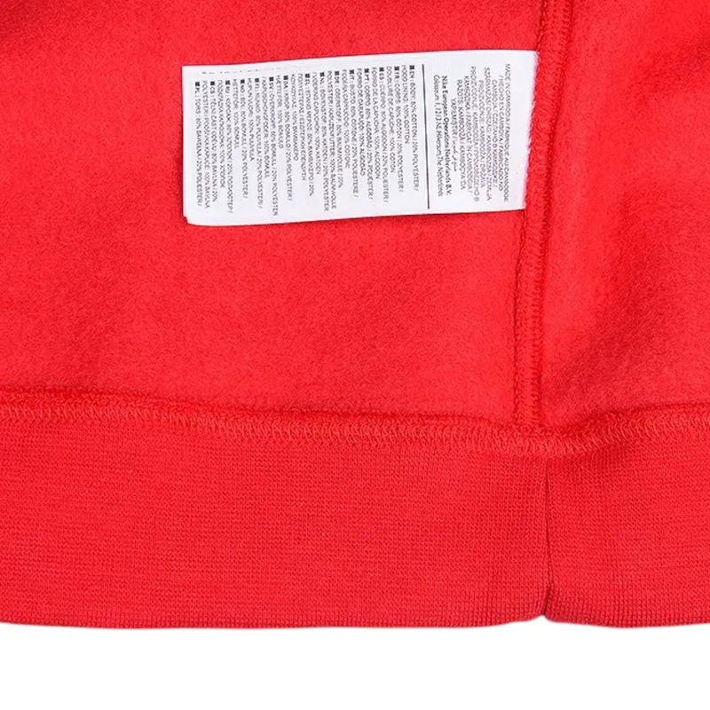 nike cw6887 mens fleece hoodie long sleeve red8
