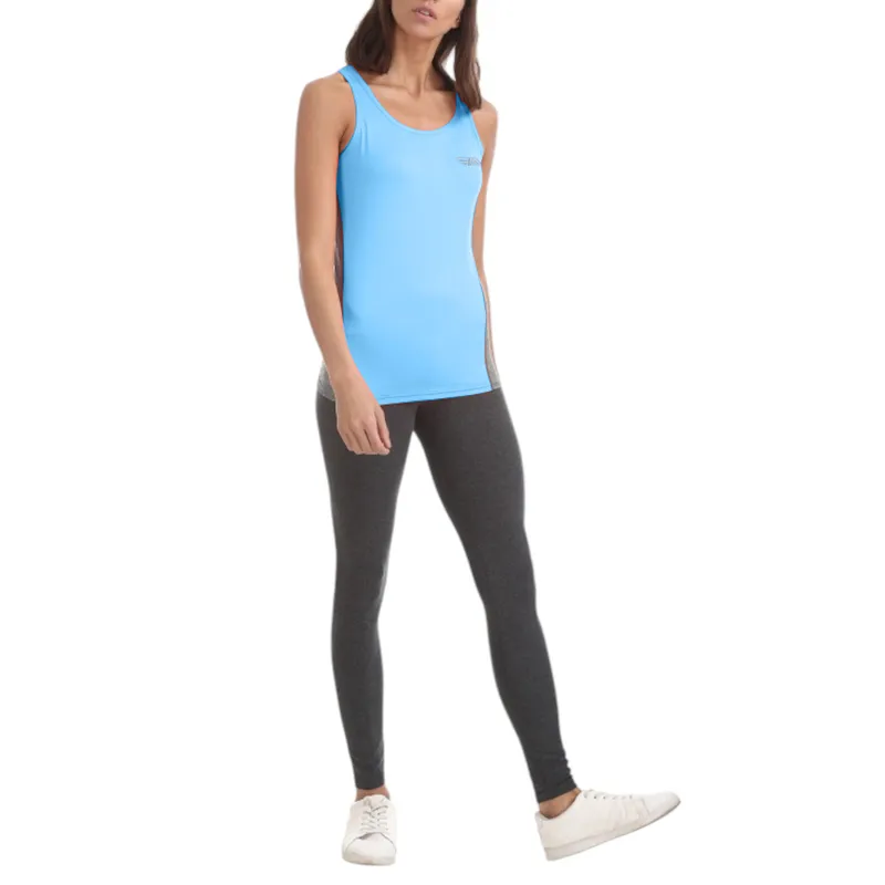 womens performance racer back tank tops active vests blue0