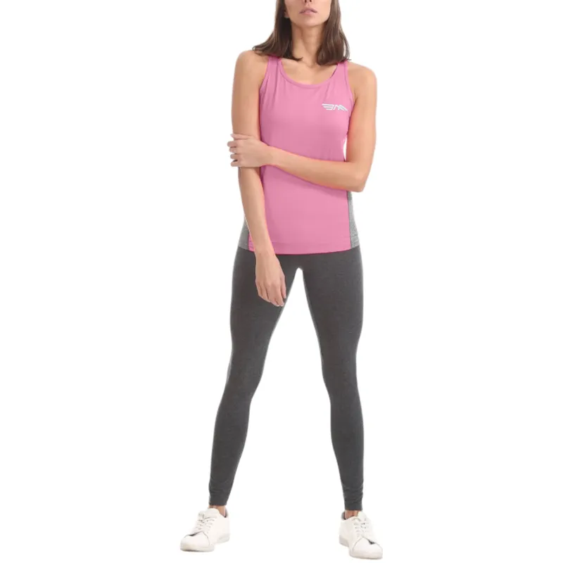 womens performance racer back tank tops active vests pink0